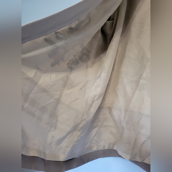 Coldwater Creek Silk Border Print Cardigan Jacket Beige NWT M - Picture 5 of 10